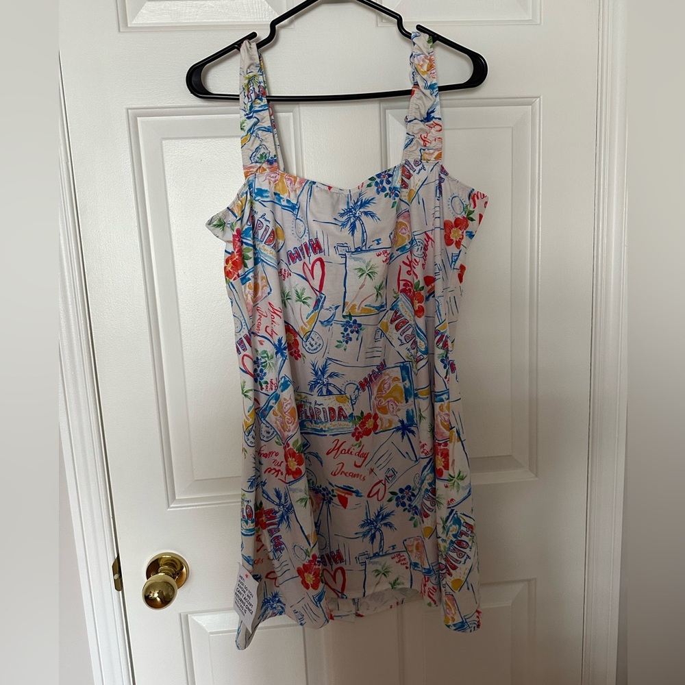 ASOS Postcard Print Dress - Picture 11 of 13